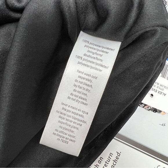 Alex Evenings Sequin Cold Shoulder Top - Picture 6 of 8